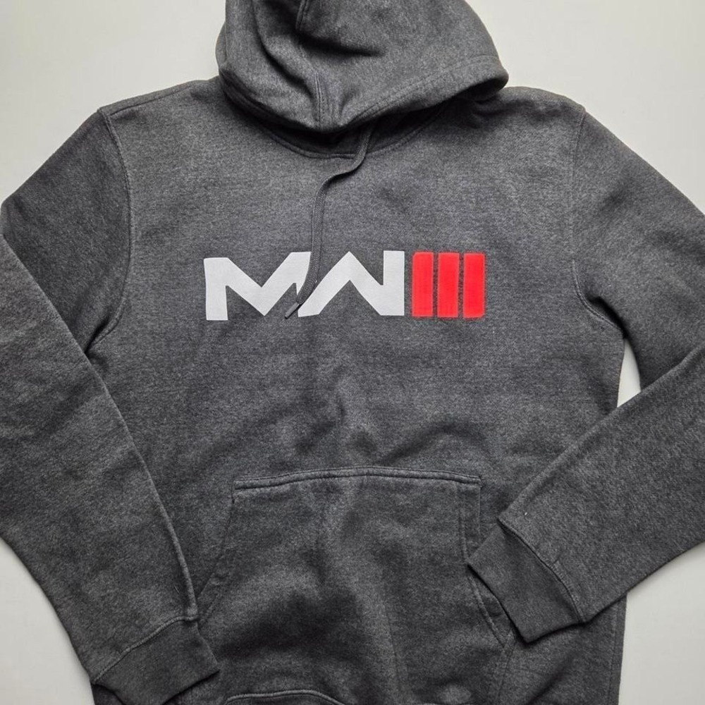 Call of Duty Modern‎ Warfare 3 Charcoal Pullover Hoodie Size Large
